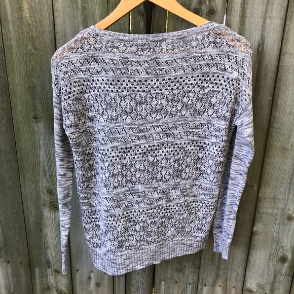 I jeans by Buffalo sparkle low high crop sweater - Picture 9 of 16